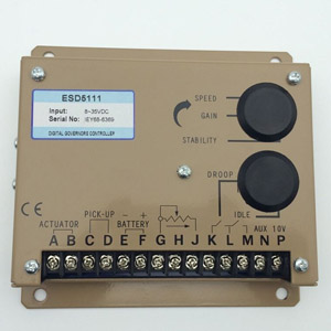 Controle de velocidade Generator Velocidade unidade de controle ESD5111